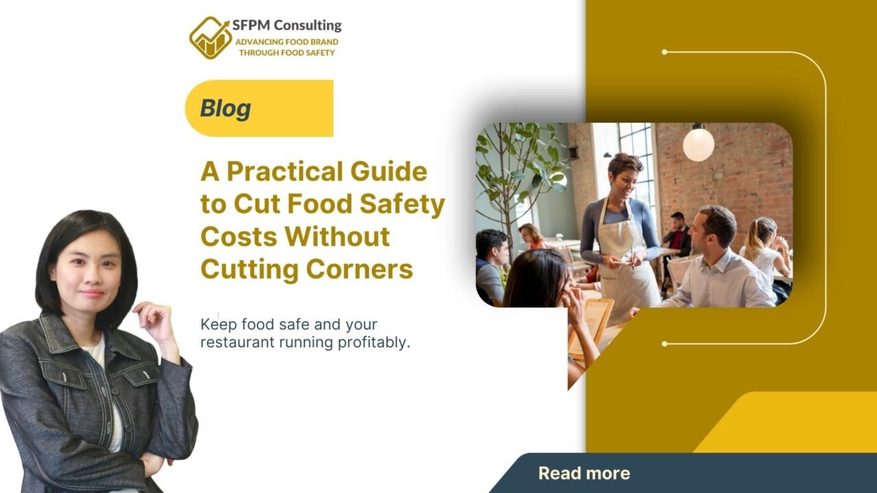 SFPM Consulting present A Practical Guide to Cut Food Safety Costs Without Cutting Corners blog
